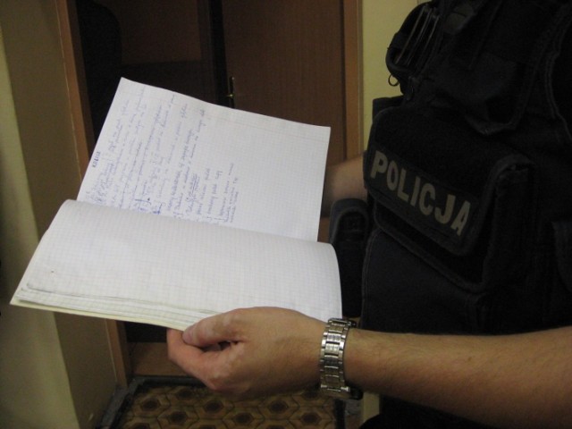 W kaliskim markecie zatrzymano cztery sklepowe oszustki, mieszkanki województwa pomorskiego. Podczas przeszukania znaleziono także zeszyt, w którym zapisywały miejsca ukrycia towarów.