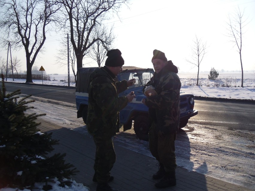 Militarni z Gniezna na zlocie w Krapiewie