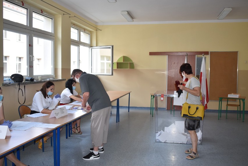 Mieszkańcy gminy Chocz głosują w wyborach prezydenckich