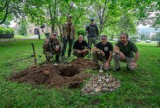 Nowy Sącz. Skarb! Przy ruinach zamku znaleźli srebra ukryte w skrzyni. Próbują ustalić, do kogo mogły należeć [ZDJĘCIA]