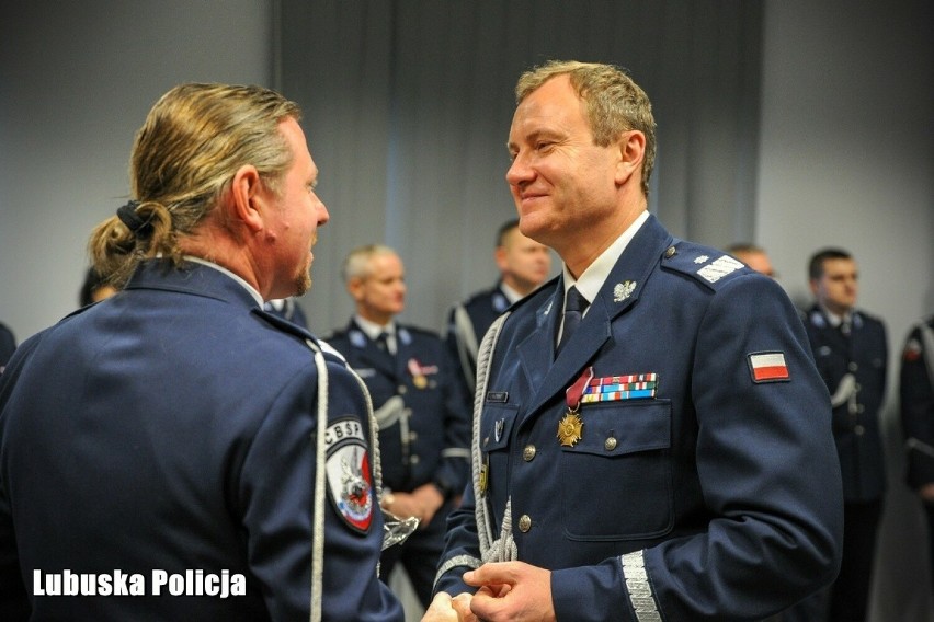 Odchodzący szef lubuskich policjantów wstąpił w szeregi...