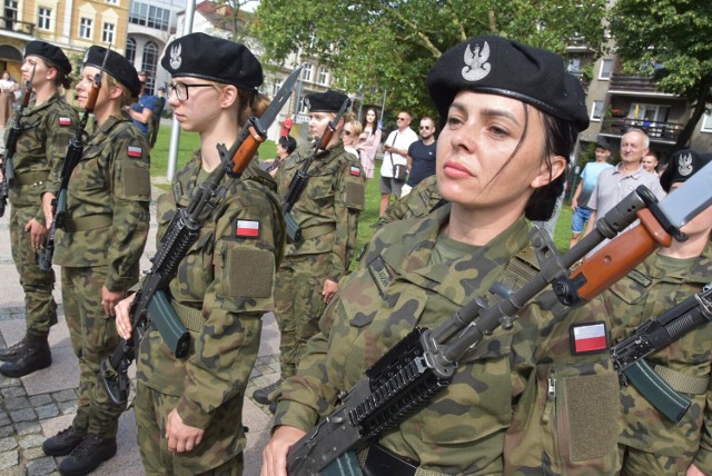 Przysięga wojskowa odbyła się na placu Grunwaldzkim w Gorzowie.