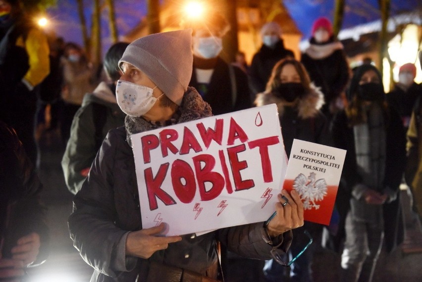 Strajk Kobiet w Zielonej Górze. Spontaniczna akcja przed...