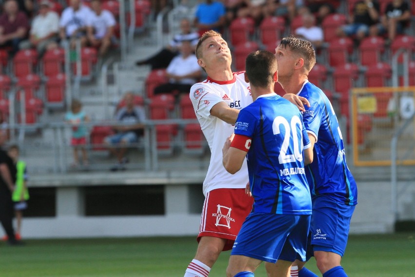 ŁKS Łódź - MKS Kluczbork 1:0. Trzy punkty po bramce Radionowa [RELACJA, ZDJĘCIA]