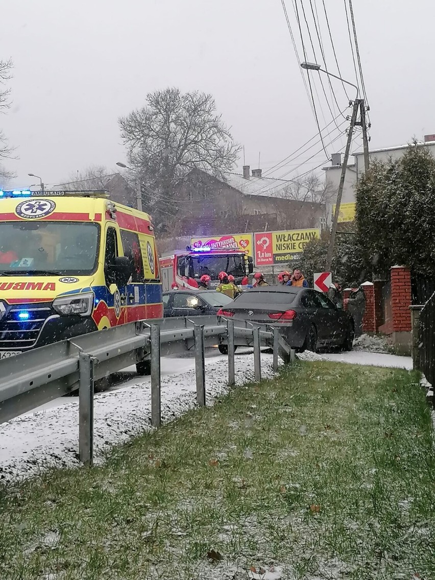 Seria kolizji na drogach powiatu wodzisławskiego