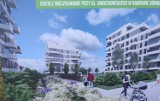 Wybudują nowe mieszkania w Dąbrowie Górniczej - będzie ich aż 168! Wbito pierwszą łopatę na placu budowy w Gołonogu. WIZUALIZACJE 