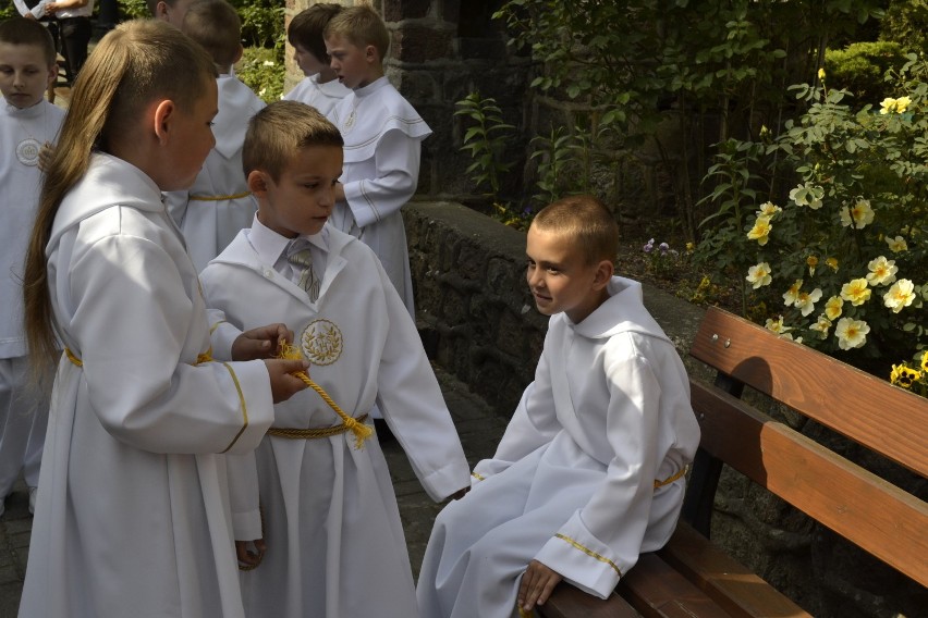 Pierwsza Komunia Św. w klasztorze w Wejherowie