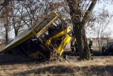 Lubin - Motocyklista nie żyje, 20 osób przewiezionych do szpitala