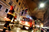 Pożar kamienicy w centrum Ełku. Ewakuowano 40 osób