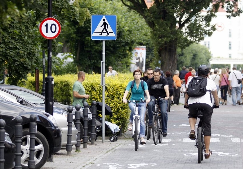 Sopot. Powstaną znaki ograniczające prędkość dla rowerzystów