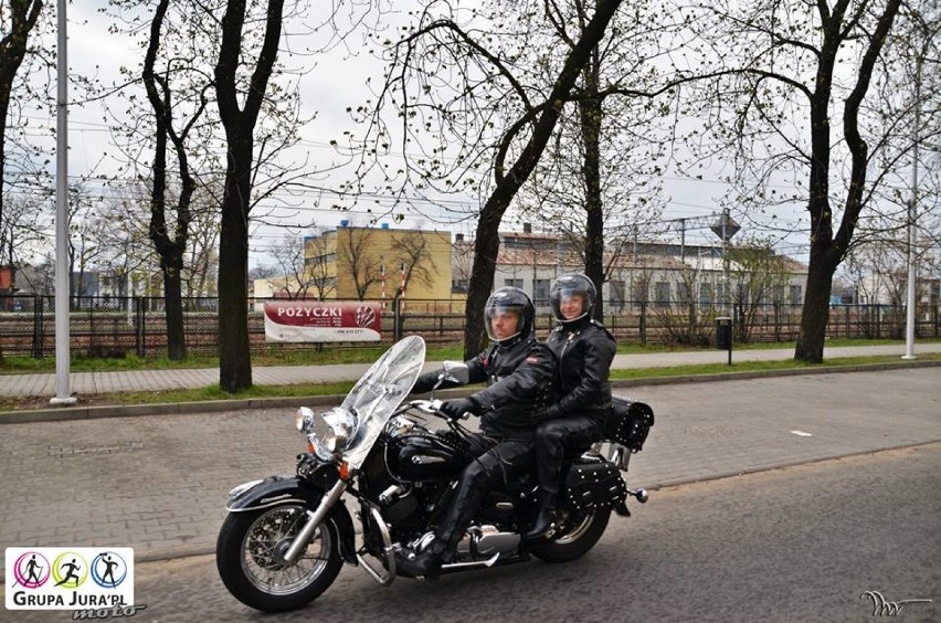 Parada motocyklowa z Zawiercia do Bobolic 2015