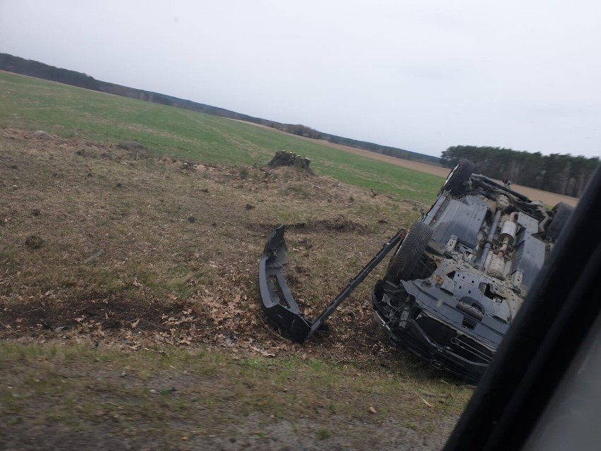 Na trasie Żary - Żagań w piątek 1 kwietnia doszło do groźnie...