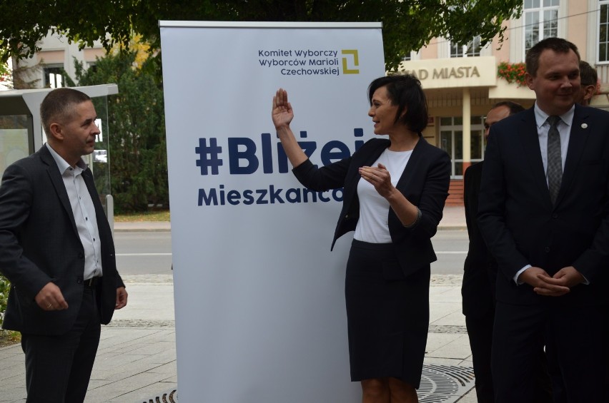 Prezydent Mariola Czechowska oficjalnie wystartowała z kampanią wyborczą