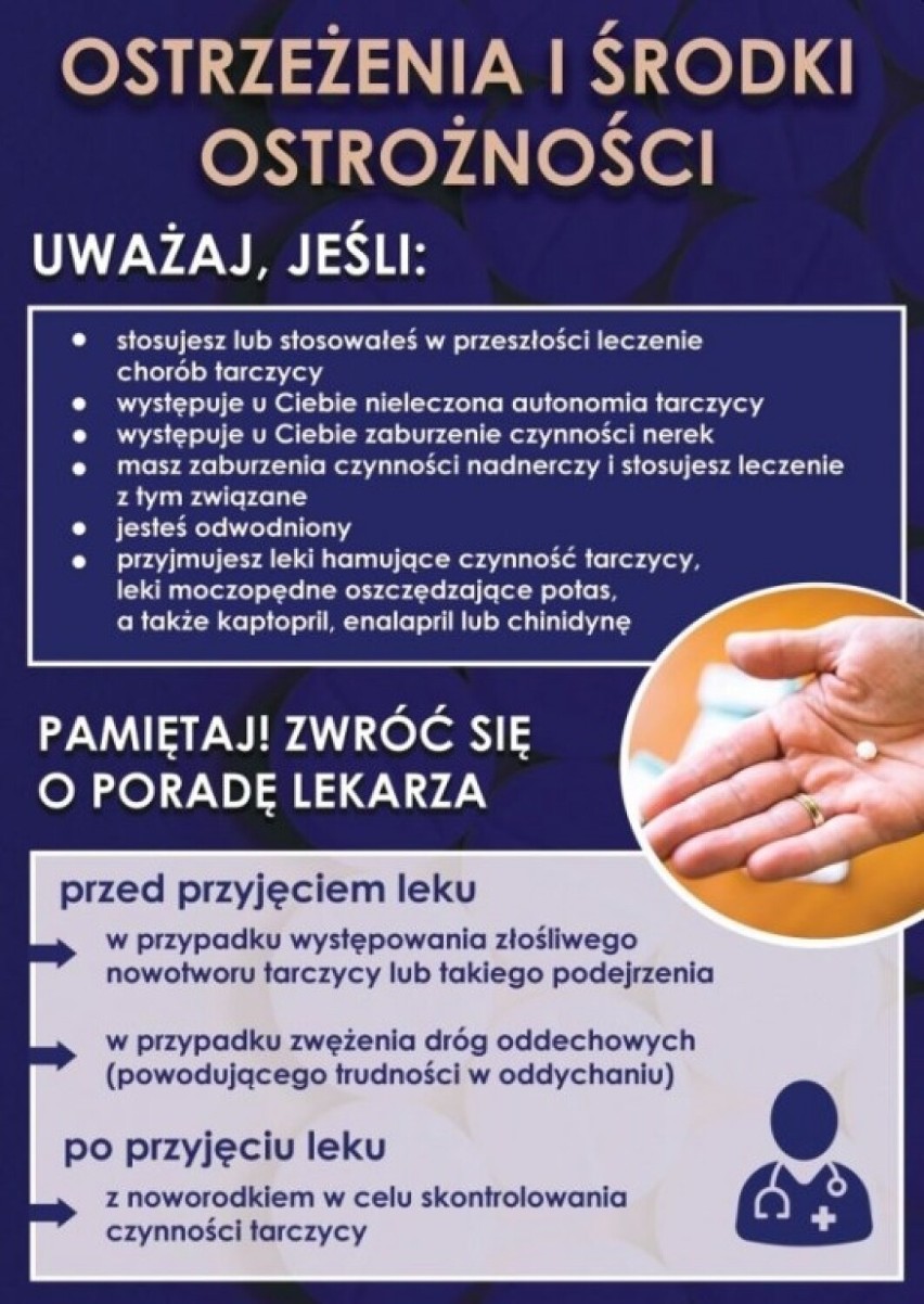 Powiat Wolsztyn: Gdzie dostępne będą tabletki z jodem w przypadku zagrożenia?