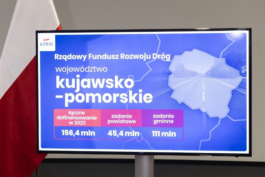 W ramach Rządowego Funduszu Rozwoju Dróg 2022, województwo...