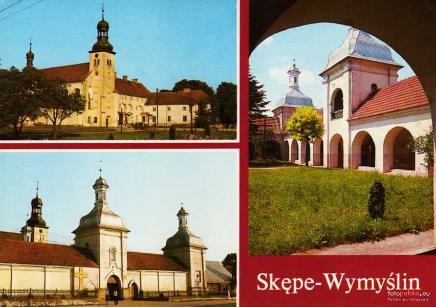 Lata 1980-1985 , Skępe - widoki zespołu klasztornego.