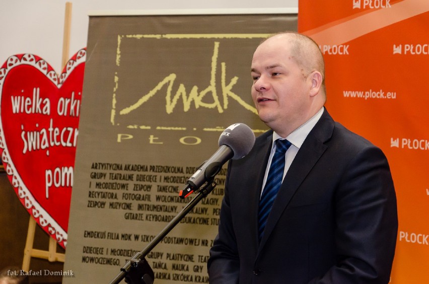 Prezydent Andrzej Nowakowski dziękuje wolontariuszom za...