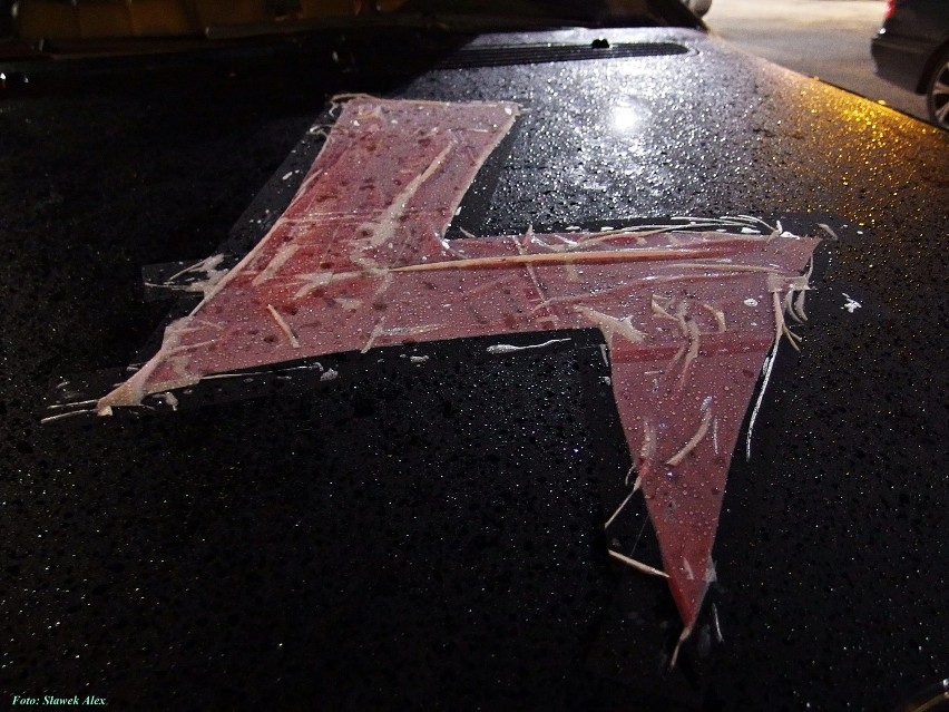 Protest kobiet w Stargardzie. Samochodowy wyjazd spod Tesco. Policja spisywała uczestników