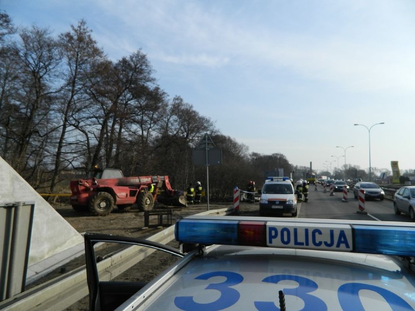 Do awarii rurociągu doszło przy ul. Gdańskiej w Redzie