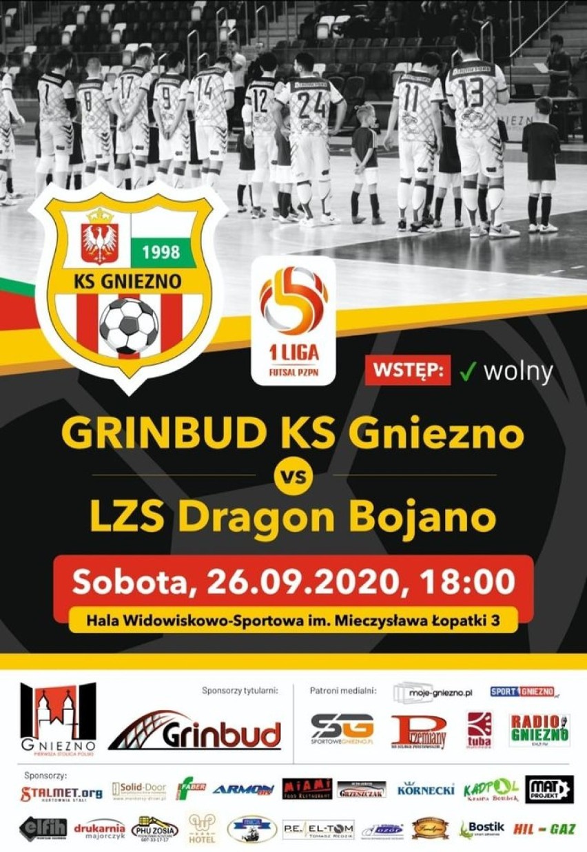 Grinbud KS Gniezno vs. LZS Dragon Bojano – Inauguracja...