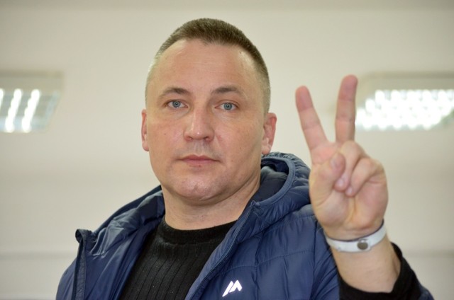 Andrej Haponik był milicjantem do spraw kryminalnych na Białorusi