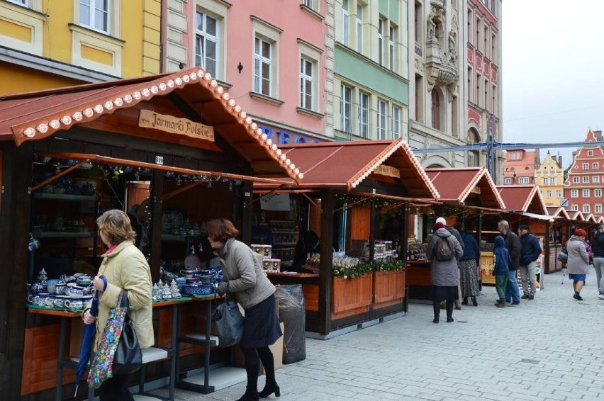 Jarmark Bożonarodzeniowy na wrocławskim Rynku czynny będzie...