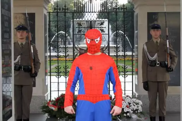 Spiderman z Warszawy