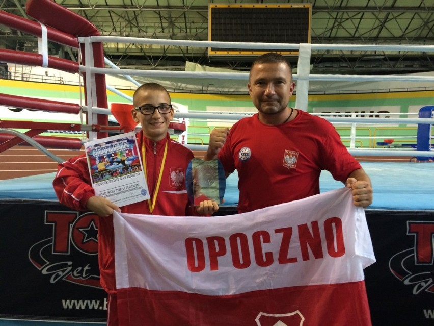 Piotr Stępień (MUKSW FF Sport Opoczno, kickboxing) - wyślij...
