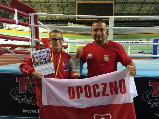 Piotr Stępień (MUKSW FF Sport Opoczno, kickboxing) - wyślij sms o treści SOP.8 na numer 72355