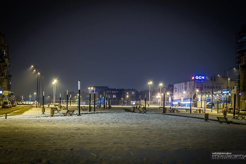 Gliwice nocą. Fotograficzny spacer Krzysztofa Krzemińskiego