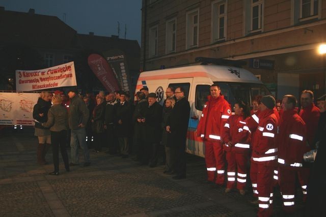 Tak wyglądały batalie o karetkę!