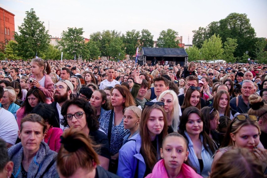 W sobotni (4 czerwca) wieczór Wyspa Młyńska w Bydgoszczy...