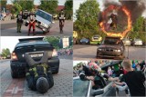 Monster Truck Show 2023 we Włocławku. Ryk silników, popisy kaskaderskie i ogień [zdjęcia]