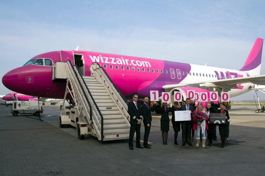 Wizz Air w Pyrzowicach 10-milionowy pasażer