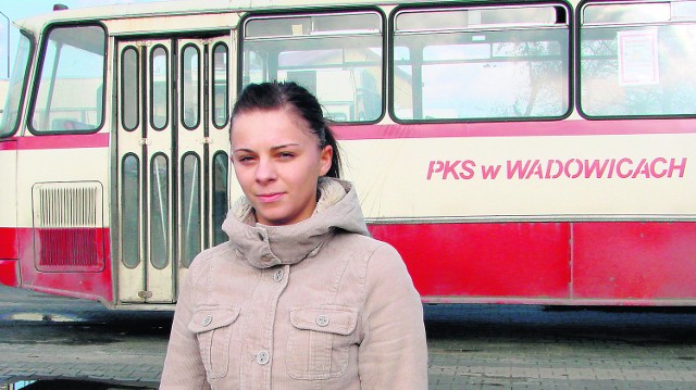 Maria Chudy z Ryczowa nie wyobraża sobie życia bez PKS-u. Prawie każdego dnia jeździ z Wadowic do Bielska