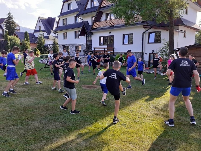 Uczniowie szkoły sztuk walki Marceli Team z Grójca na obozie sportowym w Zakopanem. Zobacz zdjęcia