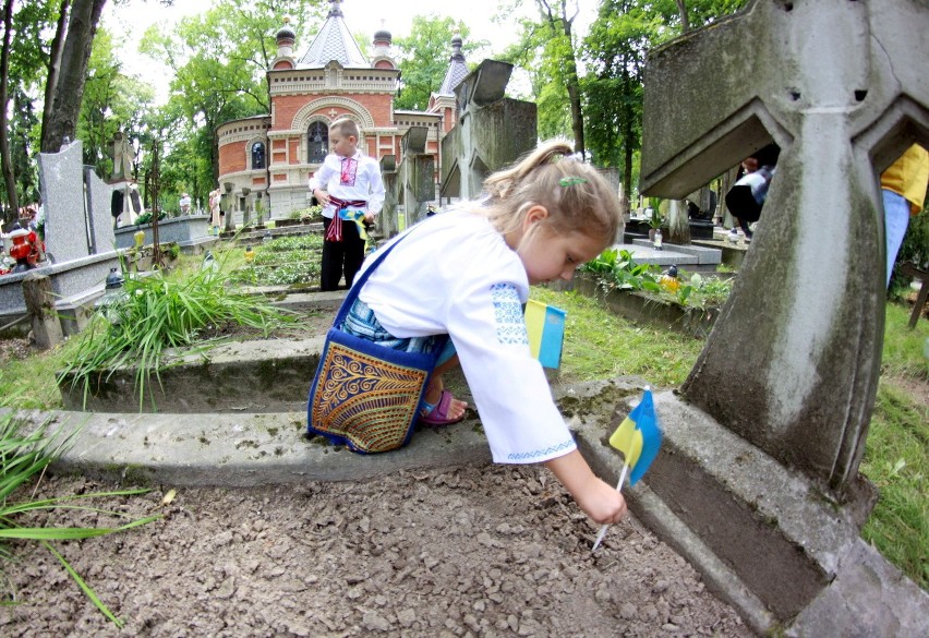 Lublin uczcił 25. rocznicę niepodległości Ukrainy (ZDJĘCIA)