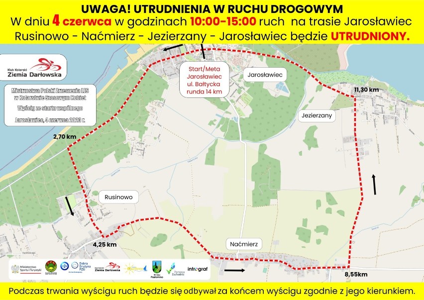 Kolarska dwudniówka w p. sławieńskim 2023