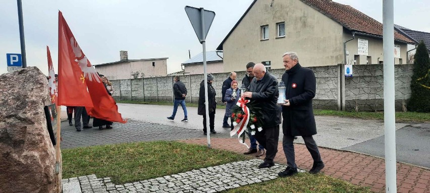  Mieszkańcy Wyszyn uczcili 105 rocznicę wybuchu Powstania Wielkopolskiego