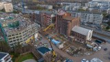 Kraków. Teren Zakładów Zbożowych zamienia się w apartamentowce Młyny Mogilska