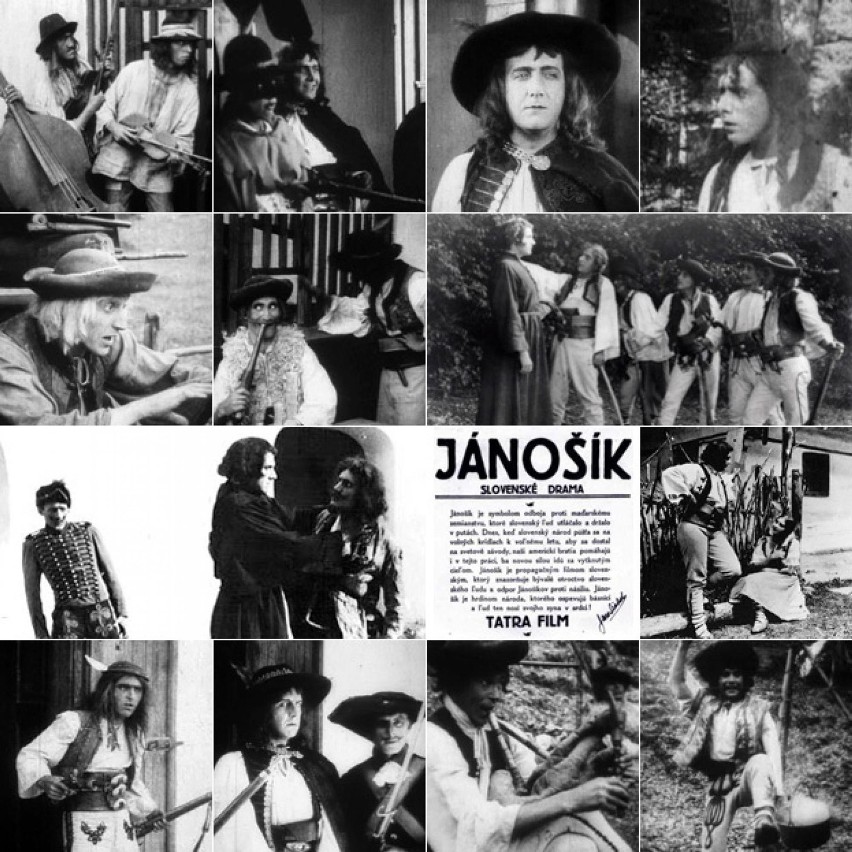Kadry z kultowego filmu "Janosik"