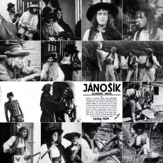 Kadry z kultowego filmu "Janosik"