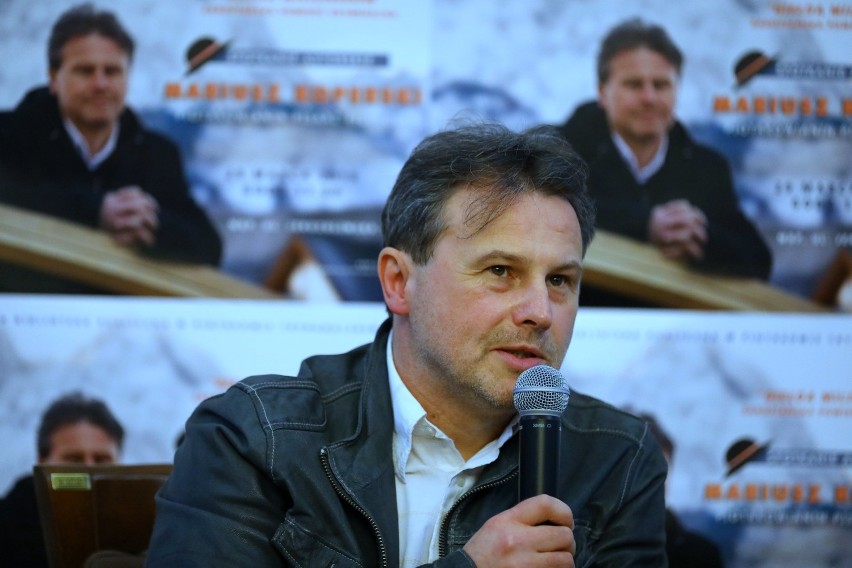 Spotkanie z pisarzem Mariuszem Koperskim w Piotrkowi