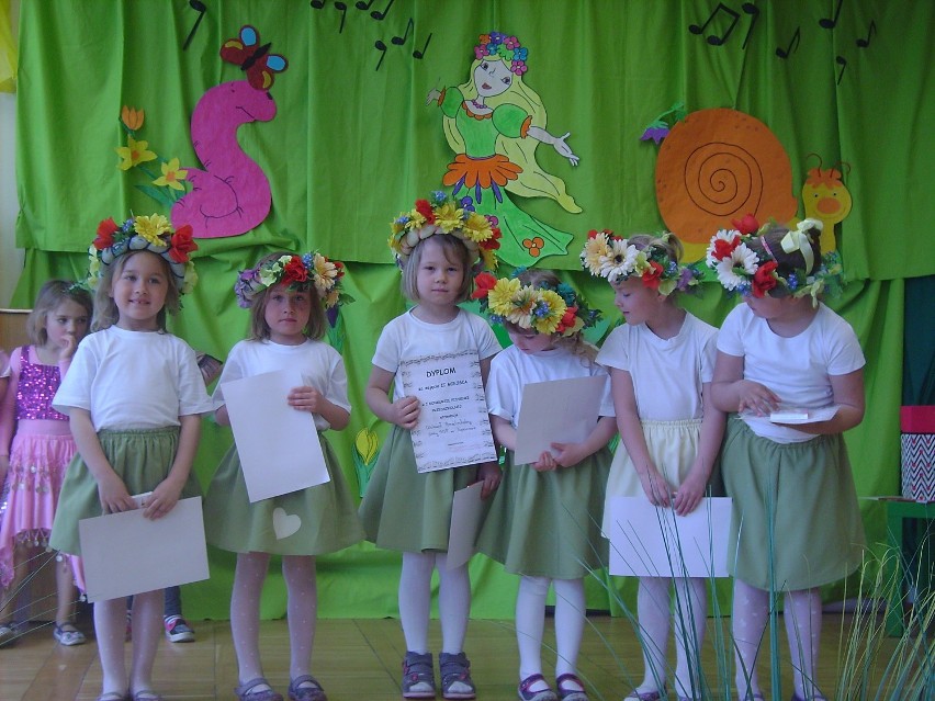 Konkurs Piosenki Dziecięcej w przedszkolu w Łagowie