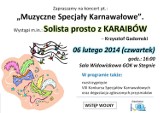 Muzyczne Specjały Karnawałowe w Stegnie - koncert Krzysztofa Gadomskiego