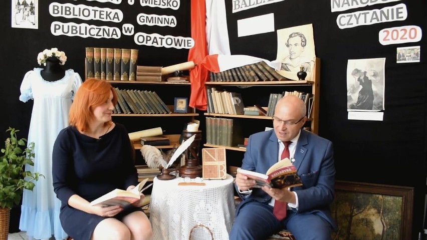 Narodowe Czytanie "Balladyny" w Opatowie. W tym roku w wersji on-line [ZDJĘCIA, WIDEO]