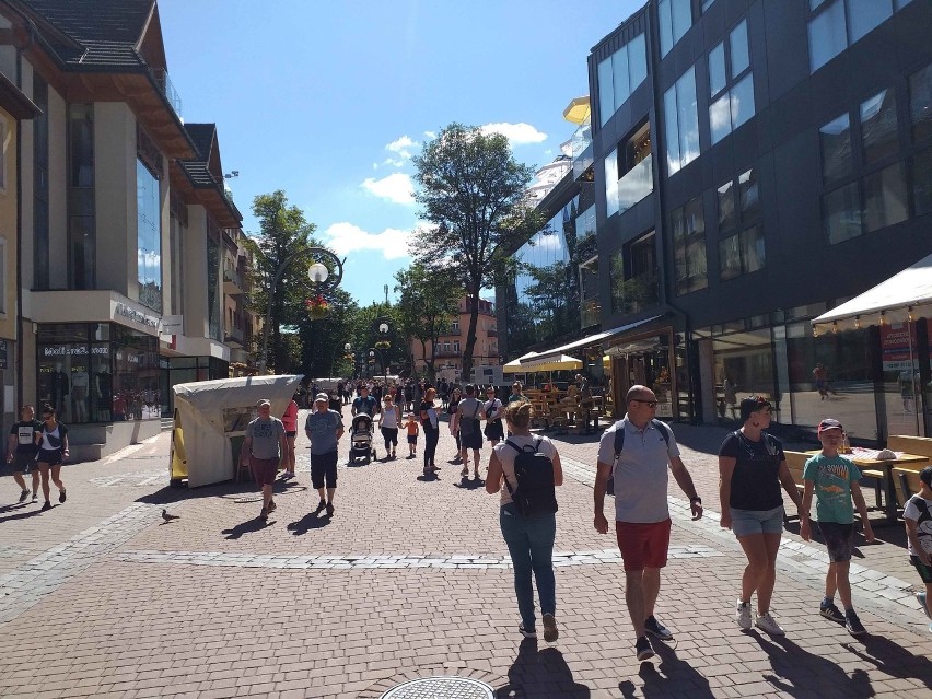 Zakopane. Turystyczny najazd stał się faktem. Sierpień zapowiada się jeszcze bardziej tłoczny 