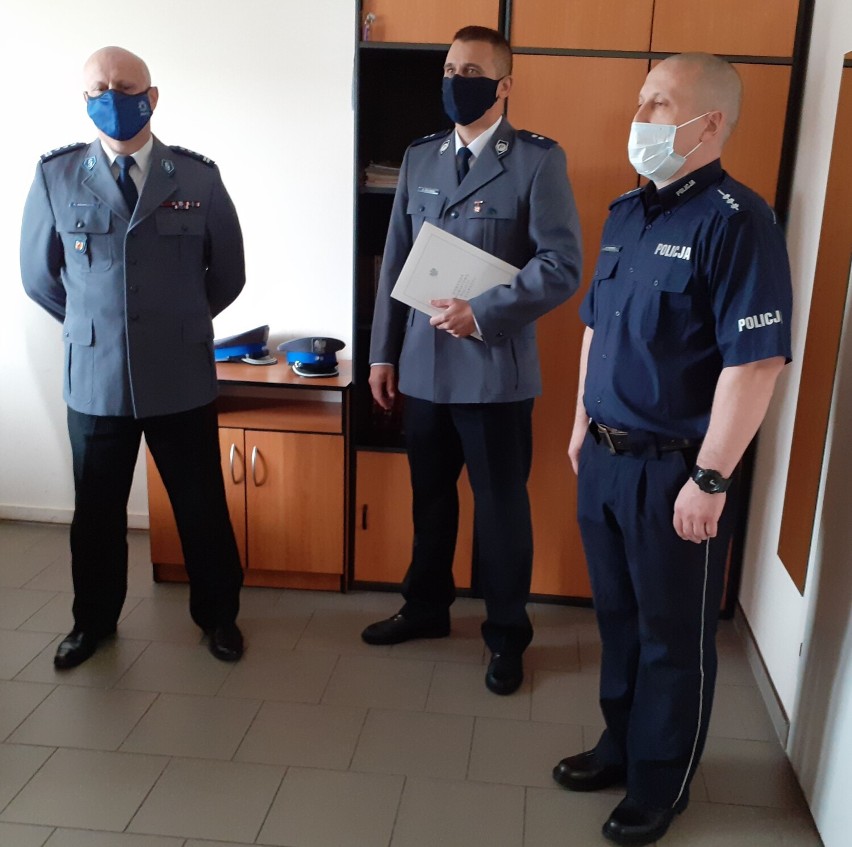 Nowy komendant Komisariatu Policji w Złoczewie