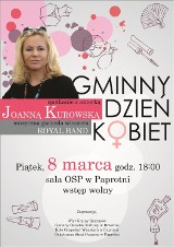 Gminny Dzień Kobiet. Joanna Kurowska w Paprotni