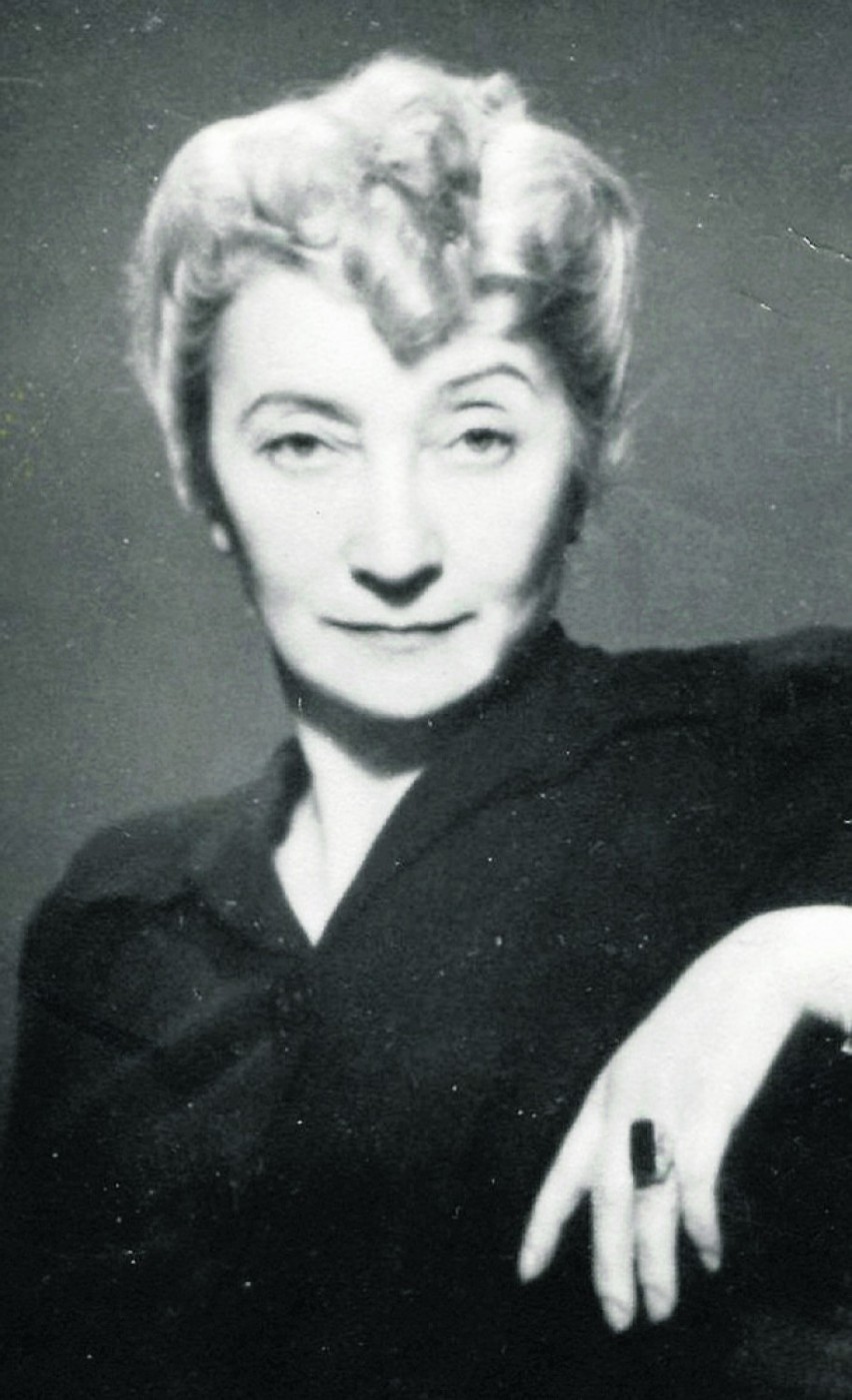 Helena Sikorska (1888-1972), na zdjęciu z lat 50. XX w.
